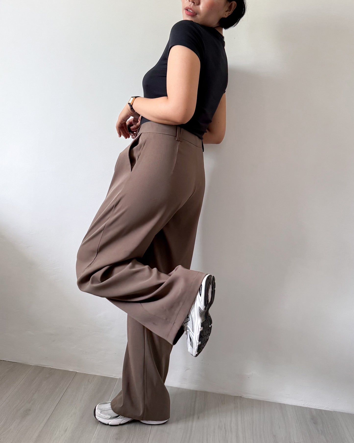 Mary Pleated Relaxed Wide Pants