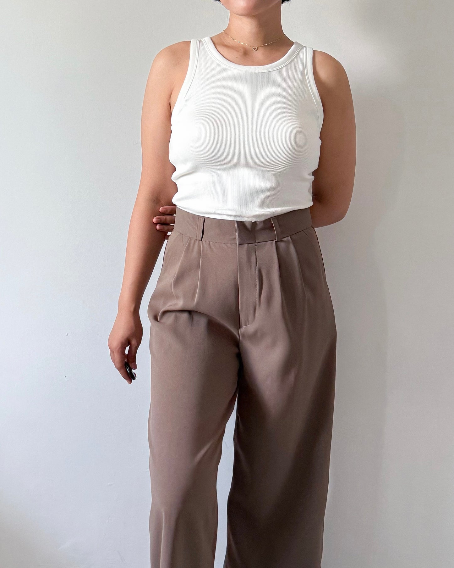 Bernice Pleated Relaxed Wide Pants