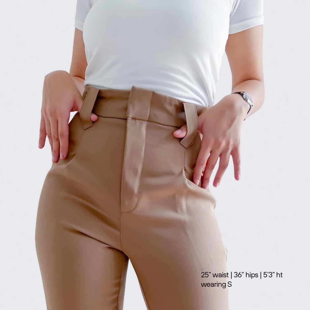 Hyacinth Tapered Cropped Pants