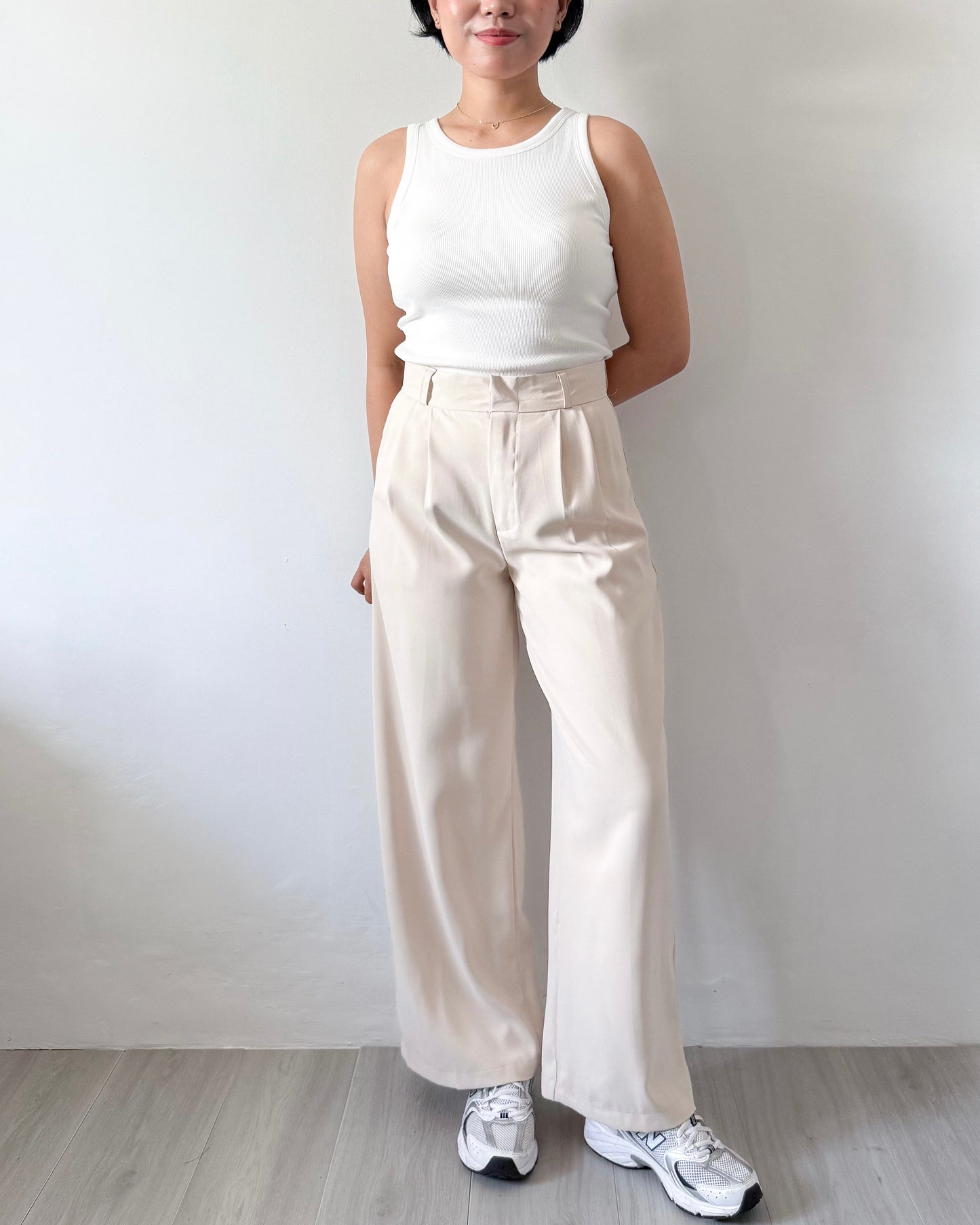 Bernice Pleated Relaxed Wide Pants