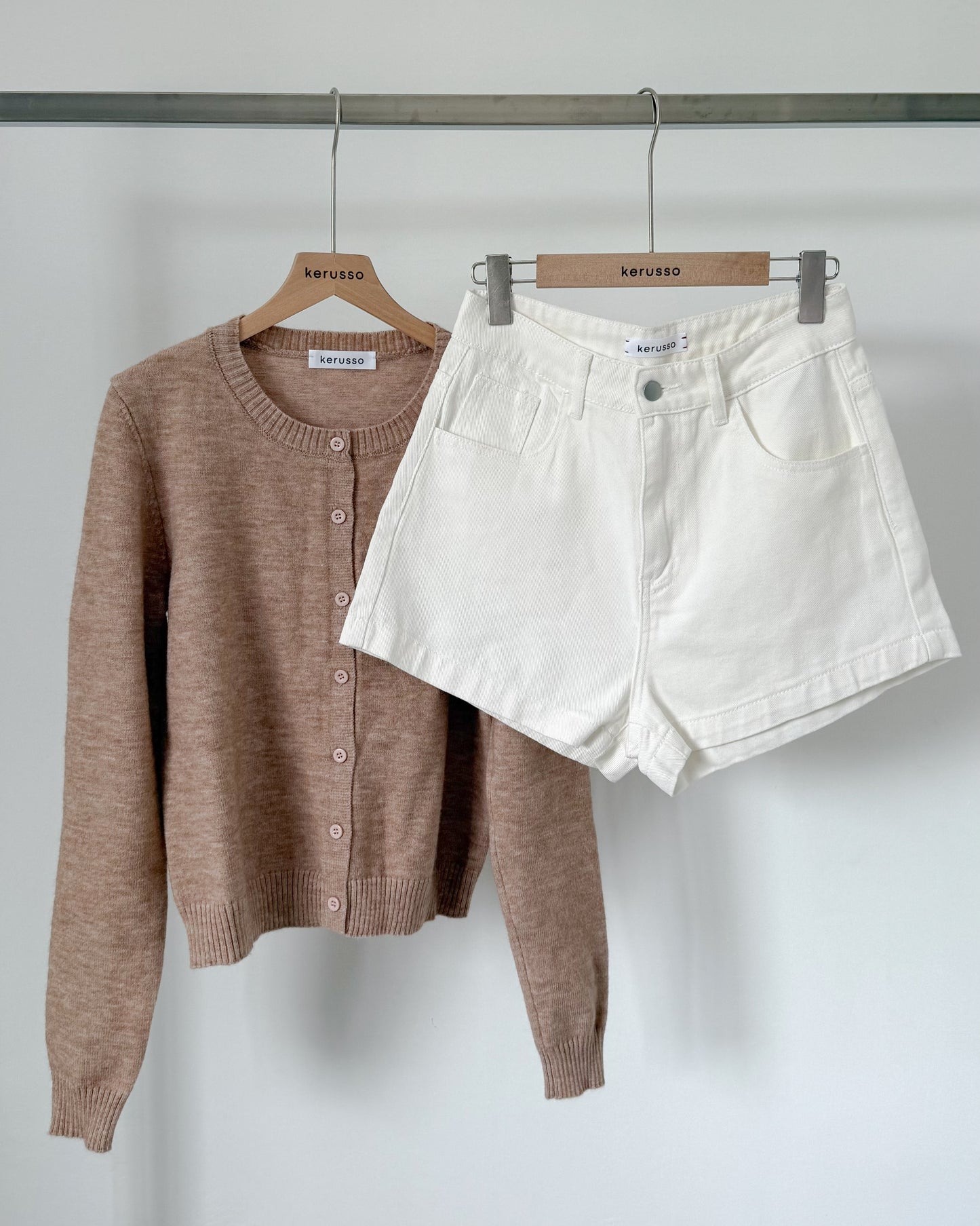 Lulu High Rise Denim Shorts