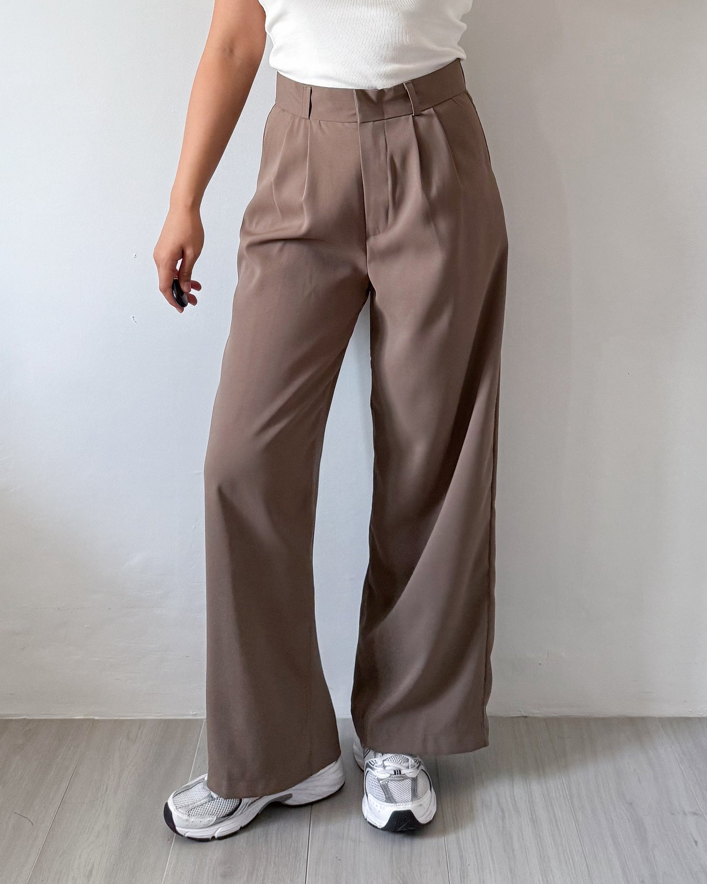 Bernice Pleated Relaxed Wide Pants