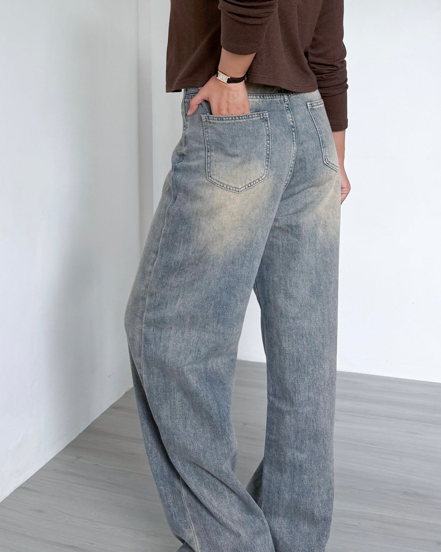 Harley Wide Straight Jeans