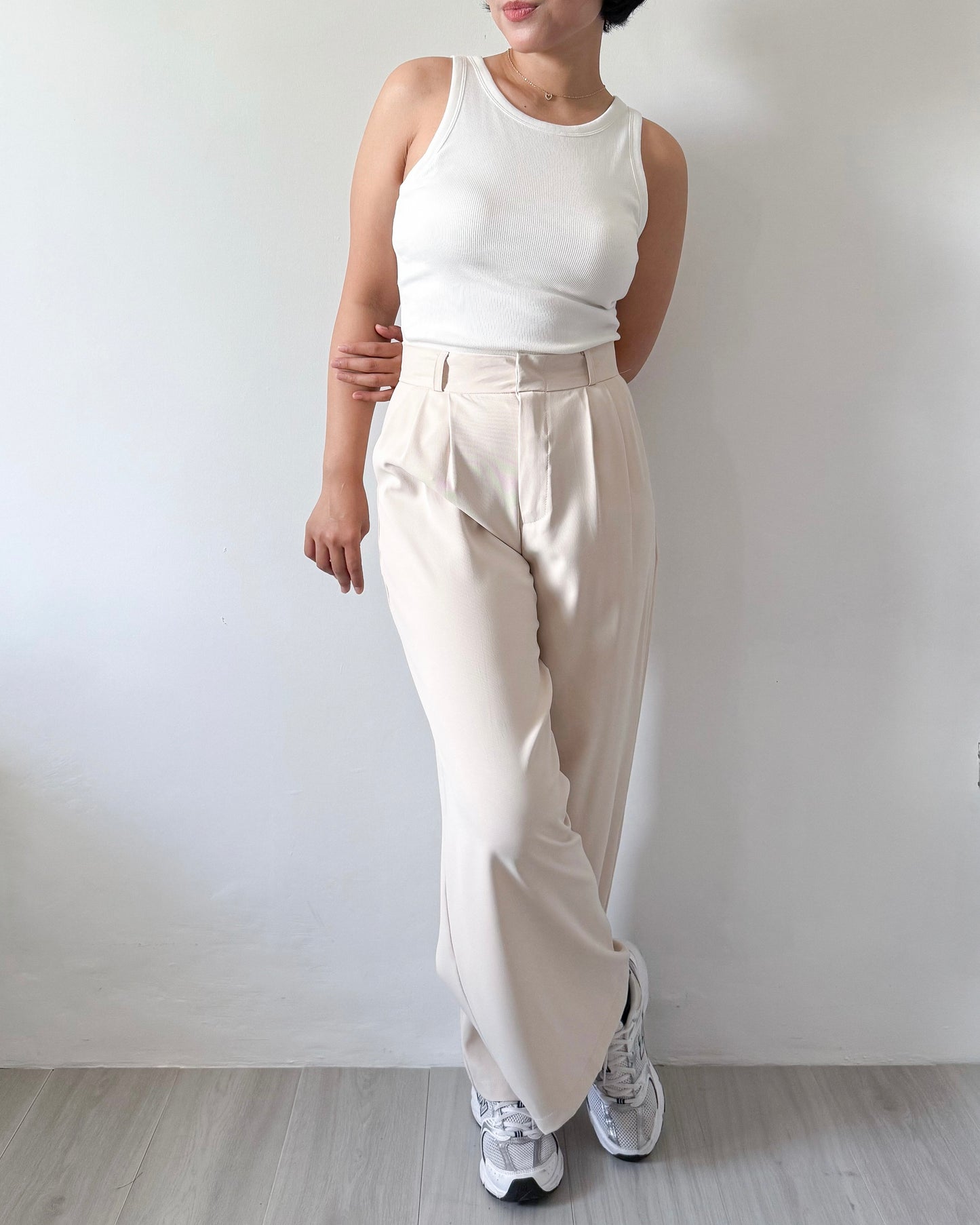 Bernice Pleated Relaxed Wide Pants