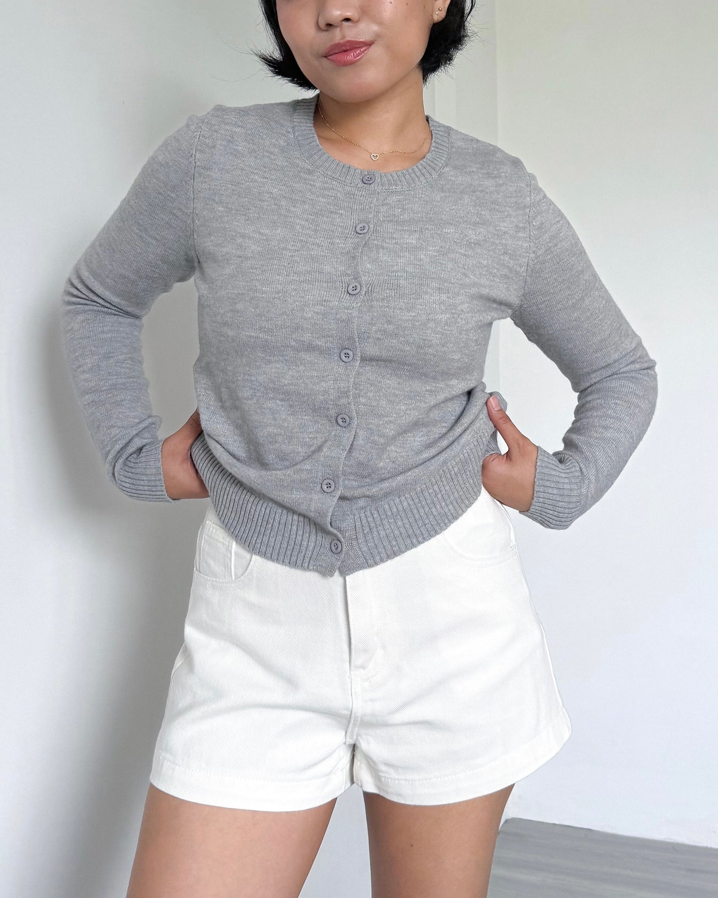 Esme Crew Neck Cardigan