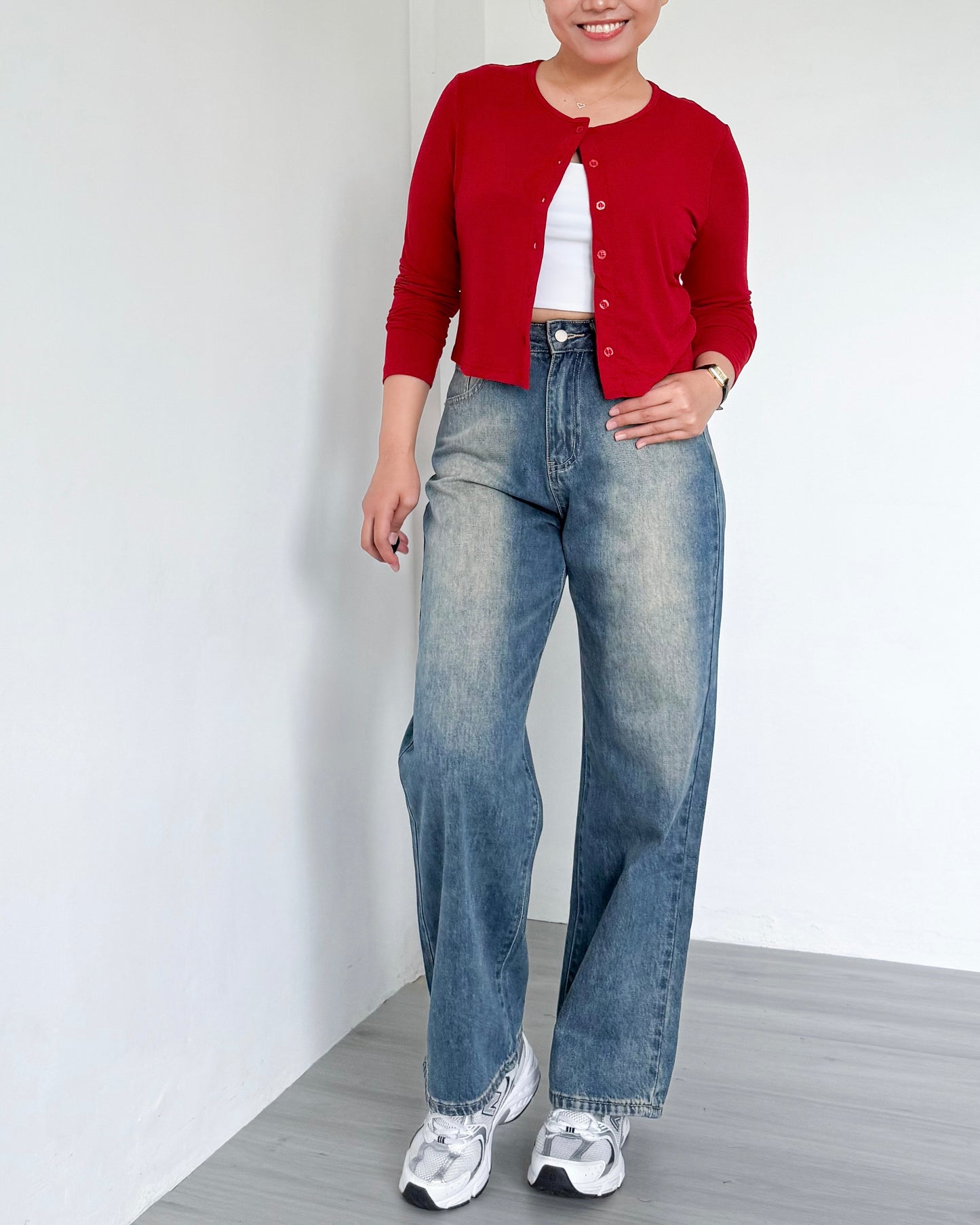 Harley Wide Straight Jeans