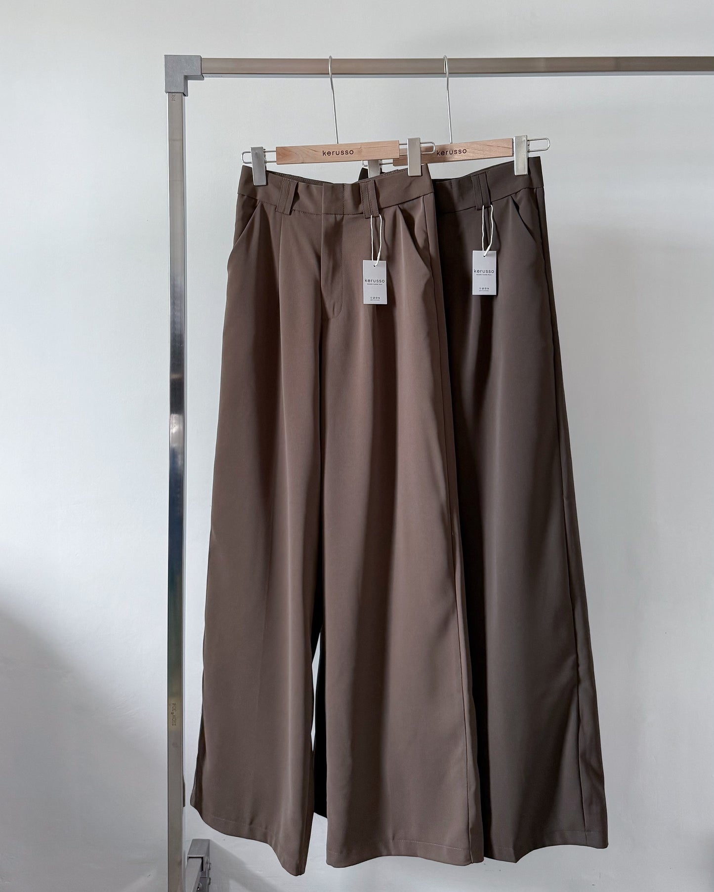 Mary Pleated Relaxed Wide Pants
