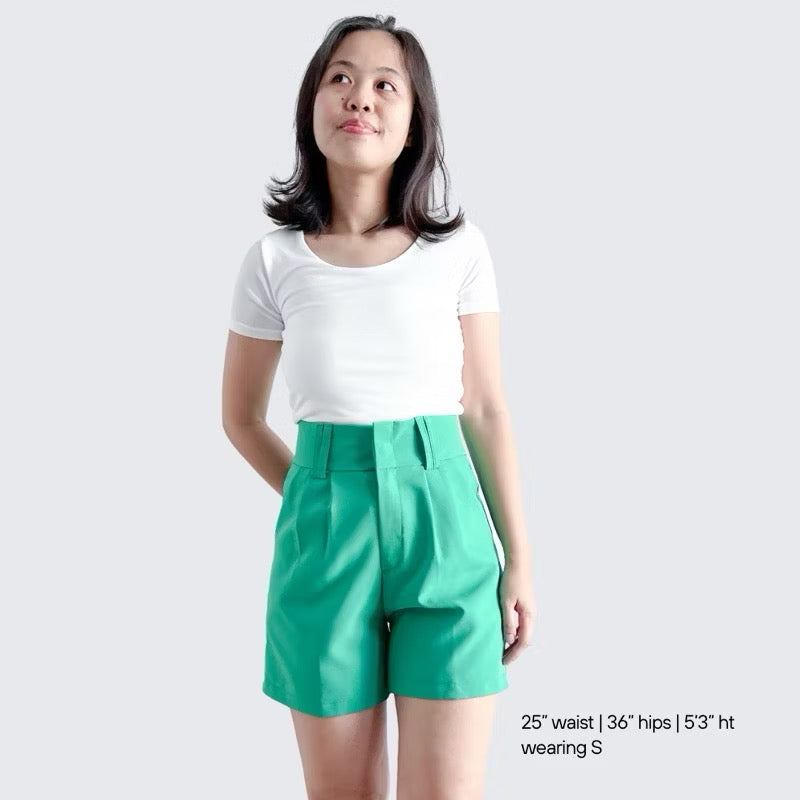 Celina Pleated Shorts