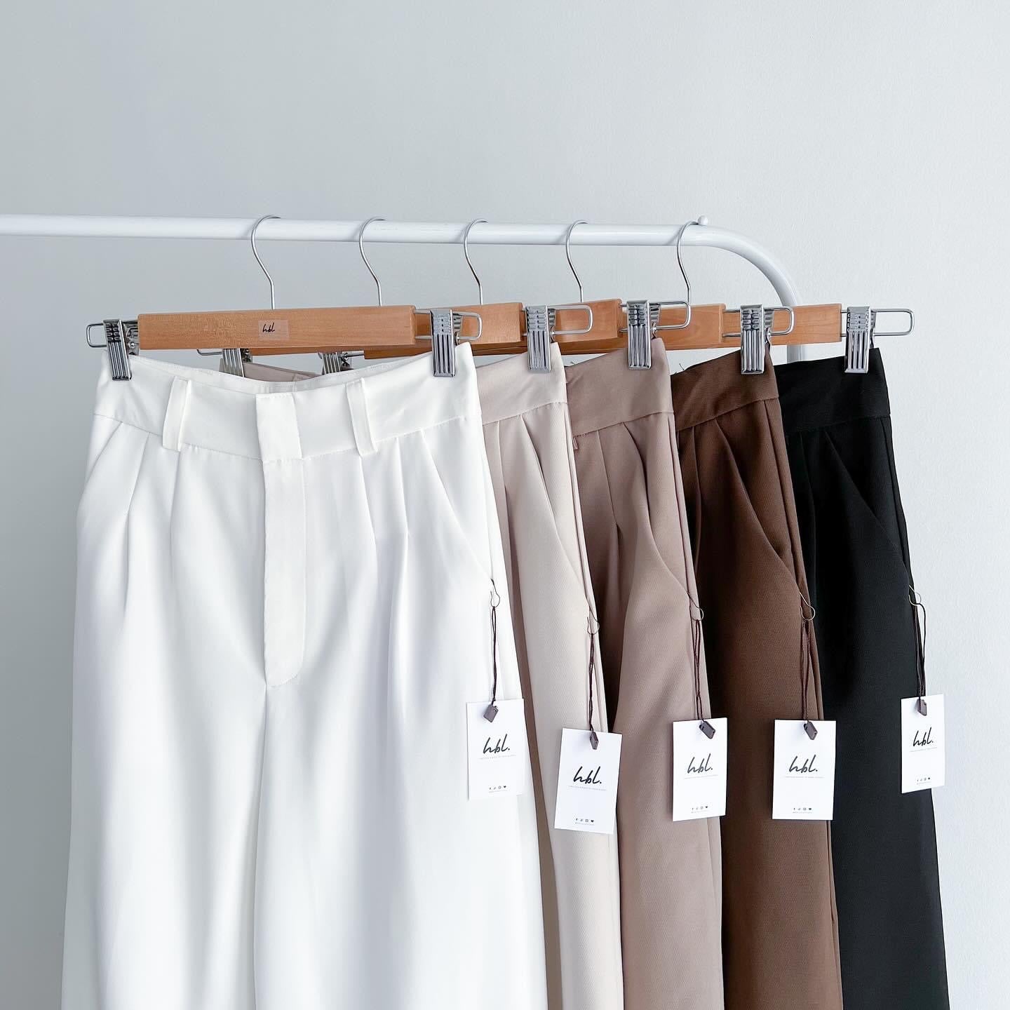Eloise Pleated Straight Pants