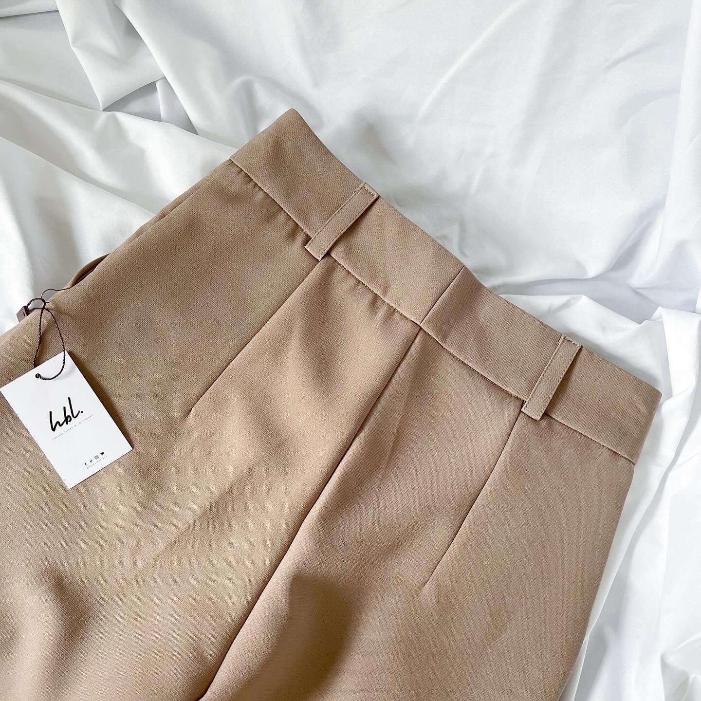 Eloise Pleated Straight Pants