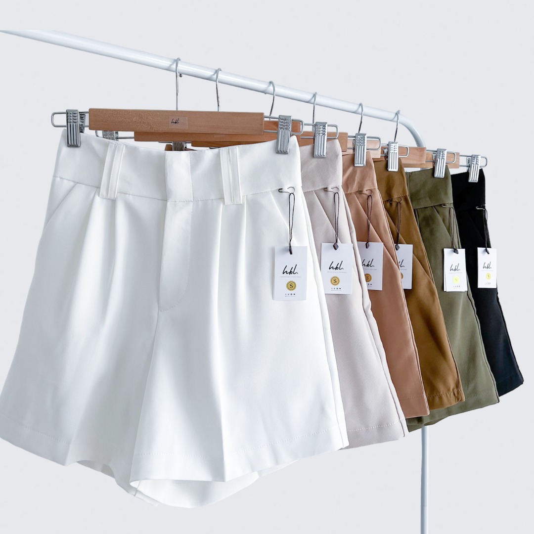 Celina Pleated Shorts