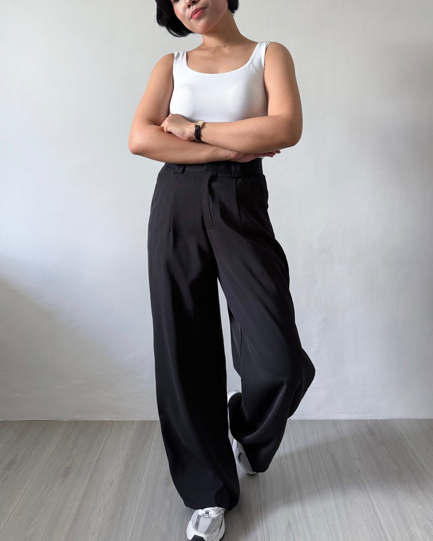 Mary Pleated Relaxed Wide Pants