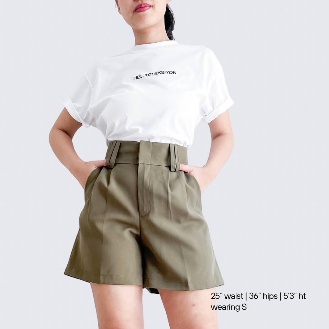 Celina Pleated Shorts