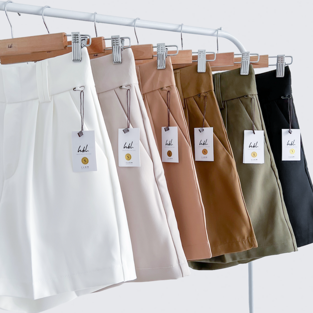 Celina Pleated Shorts