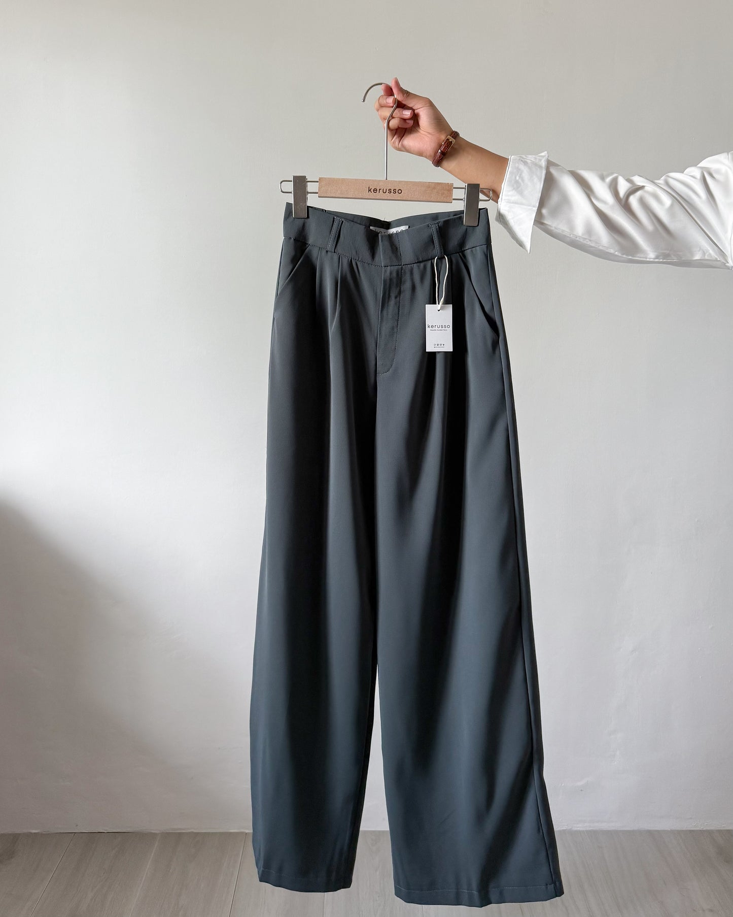 Bernice Pleated Relaxed Wide Pants