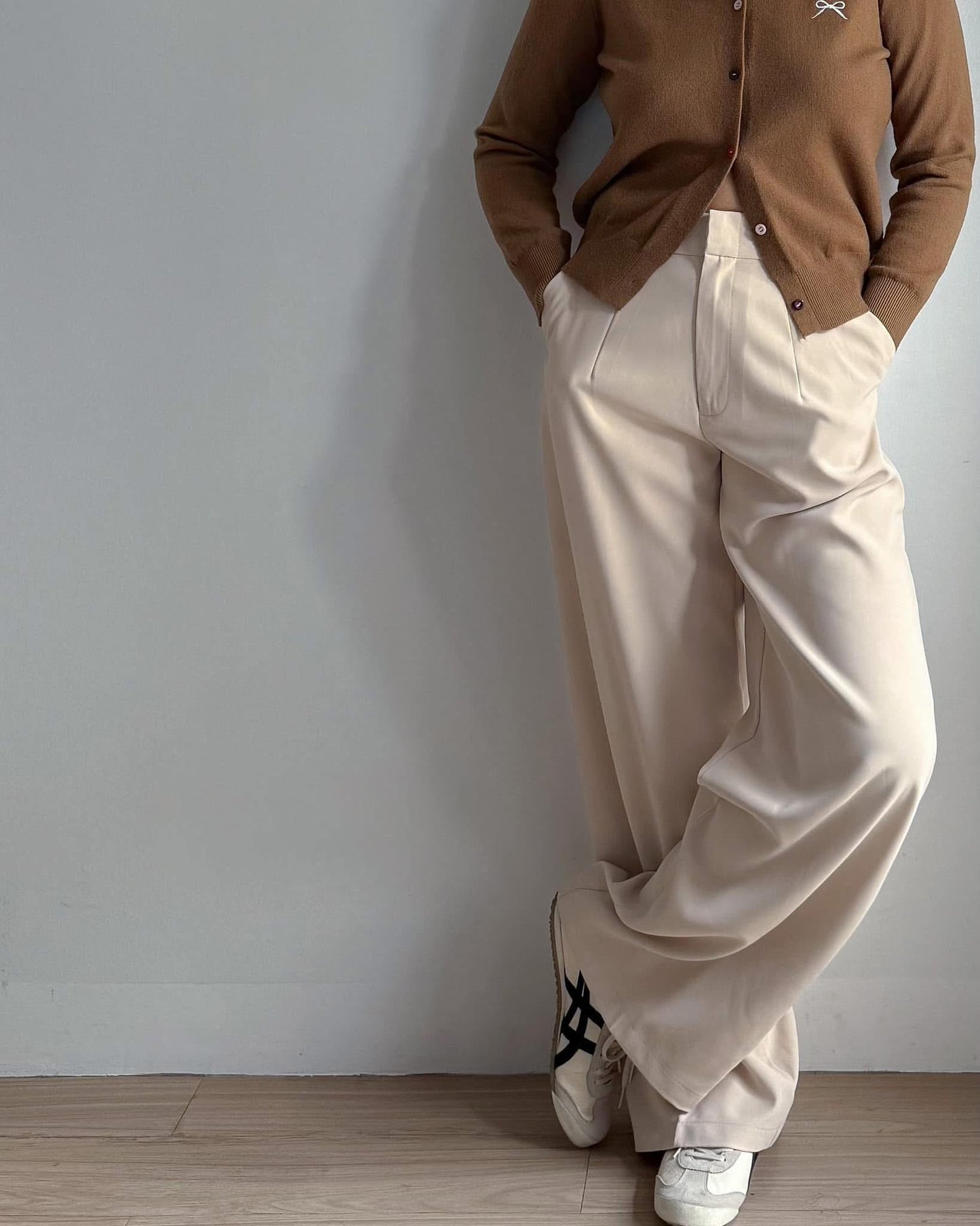 Mary Pleated Relaxed Wide Pants