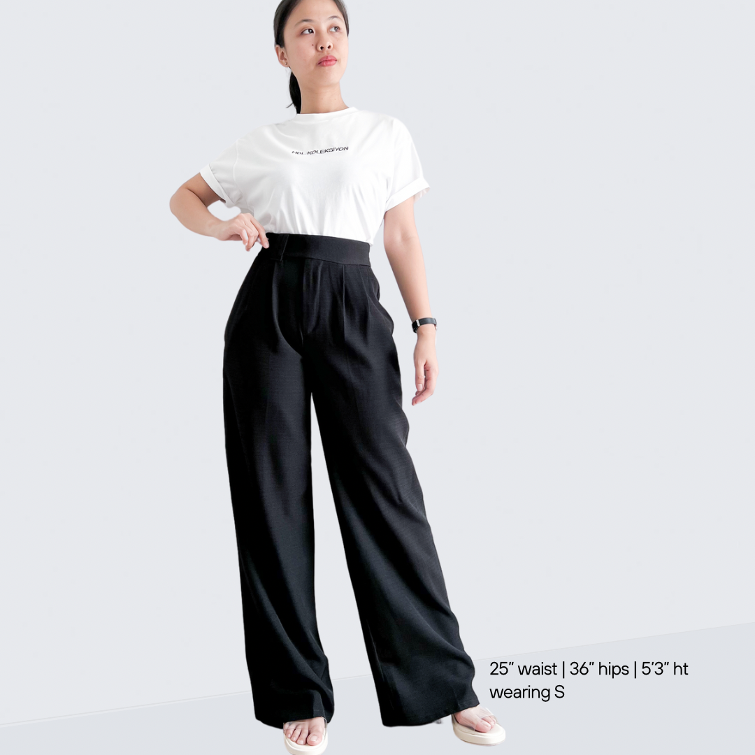 Siena Pleated Relaxed Straight Pants