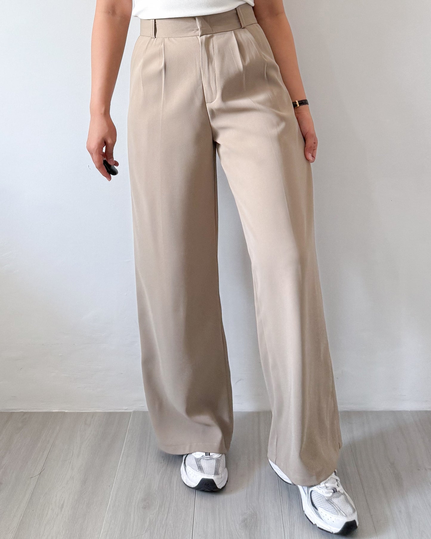 Bernice Pleated Relaxed Wide Pants