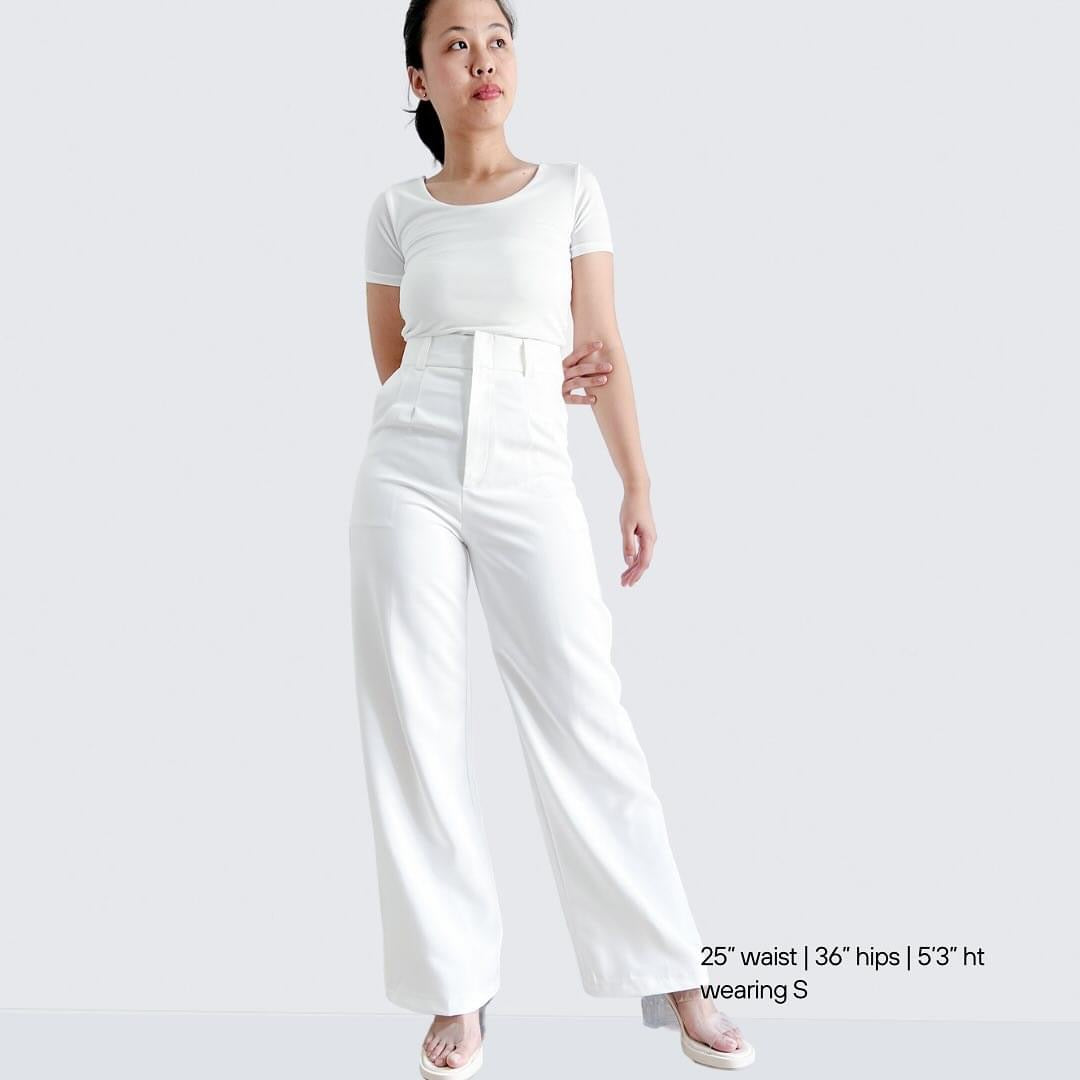 Eloise Pleated Straight Pants
