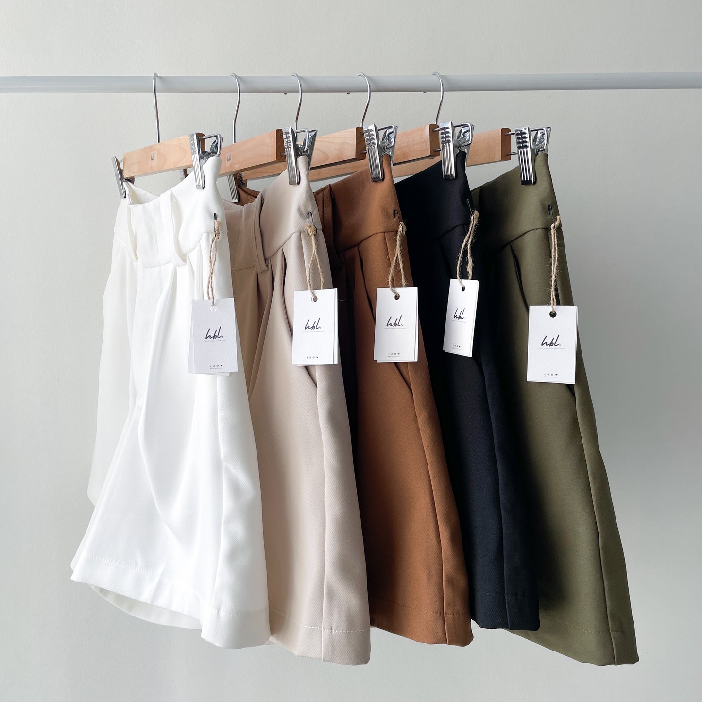 Celina Pleated Shorts