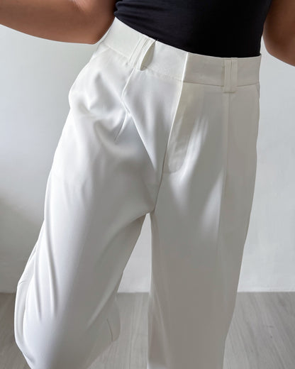 Mary Pleated Relaxed Wide Pants