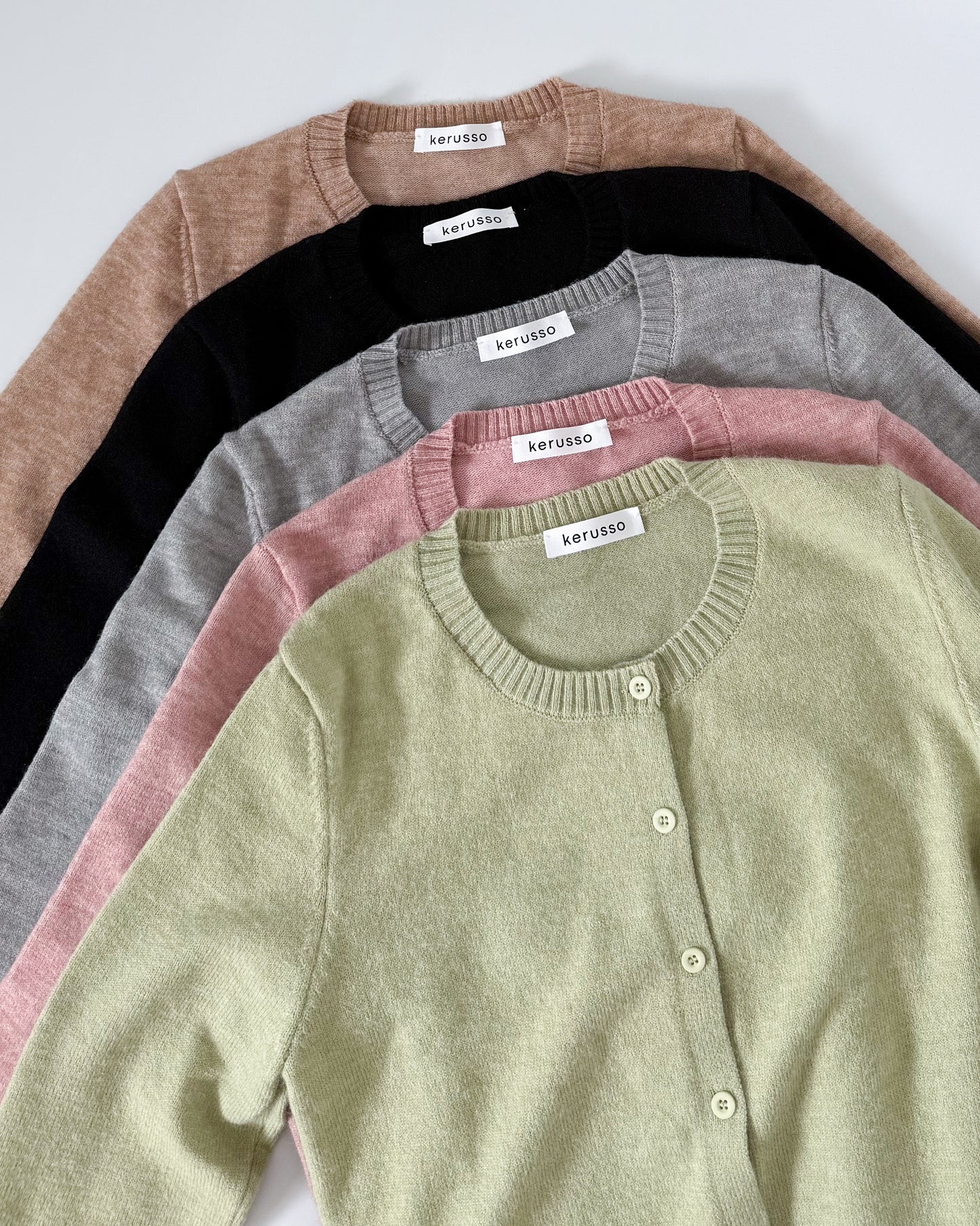 Esme Crew Neck Cardigan