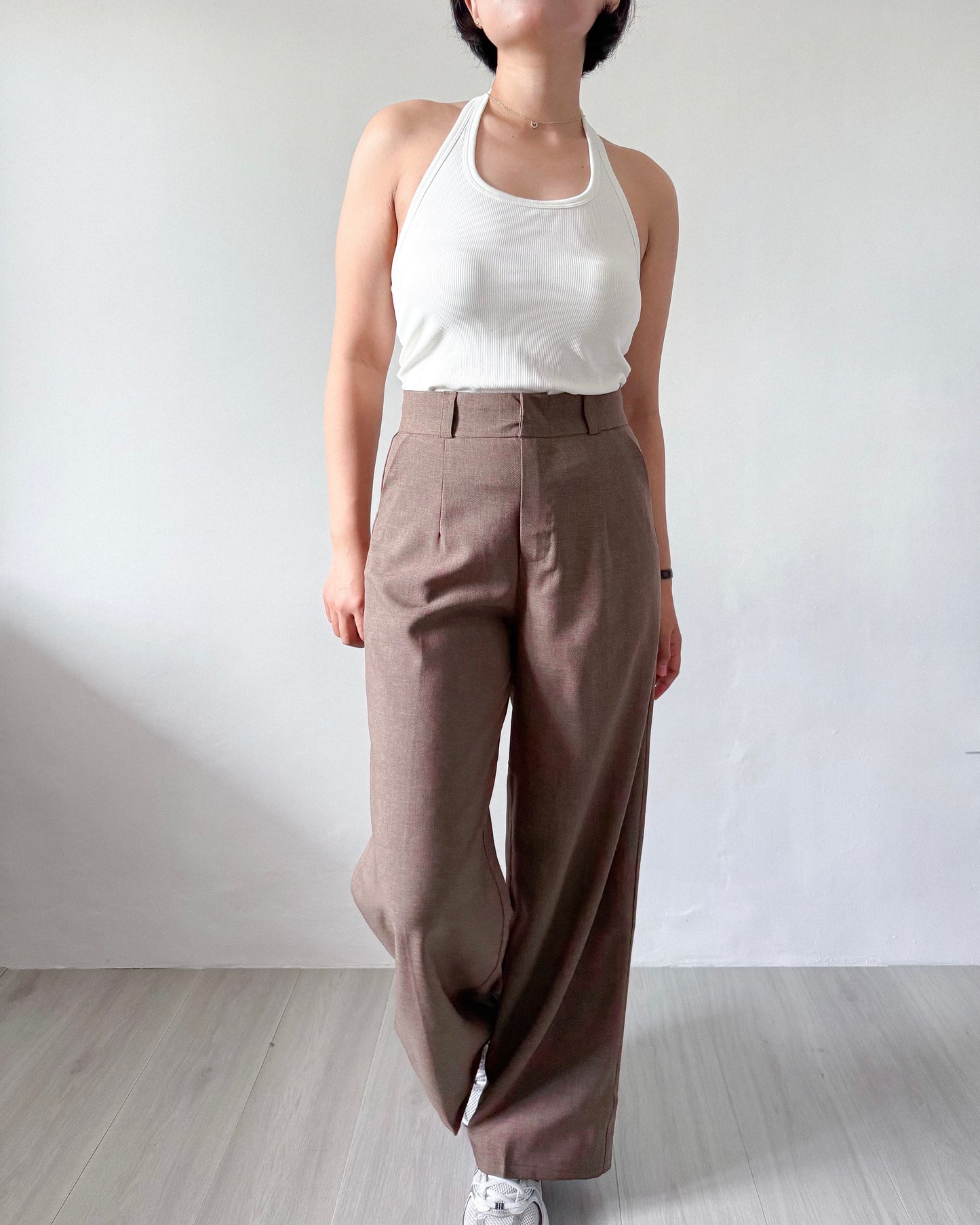 Ezra Linen Blend Wide Pants