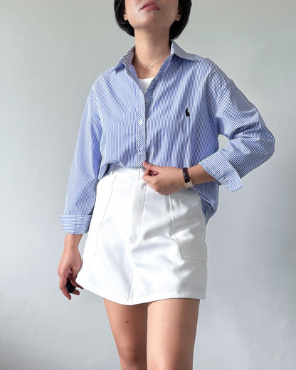 Bunny Long Sleeve Striped Shirt