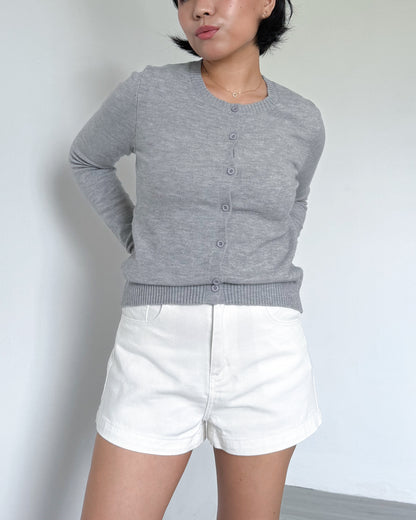 Lulu High Rise Denim Shorts