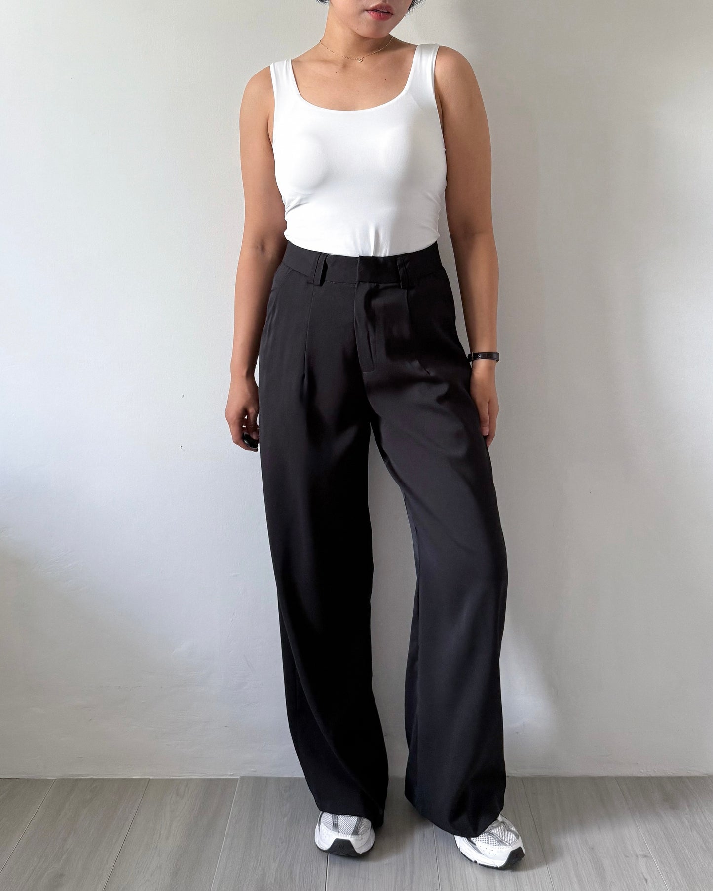 Mary Pleated Relaxed Wide Pants