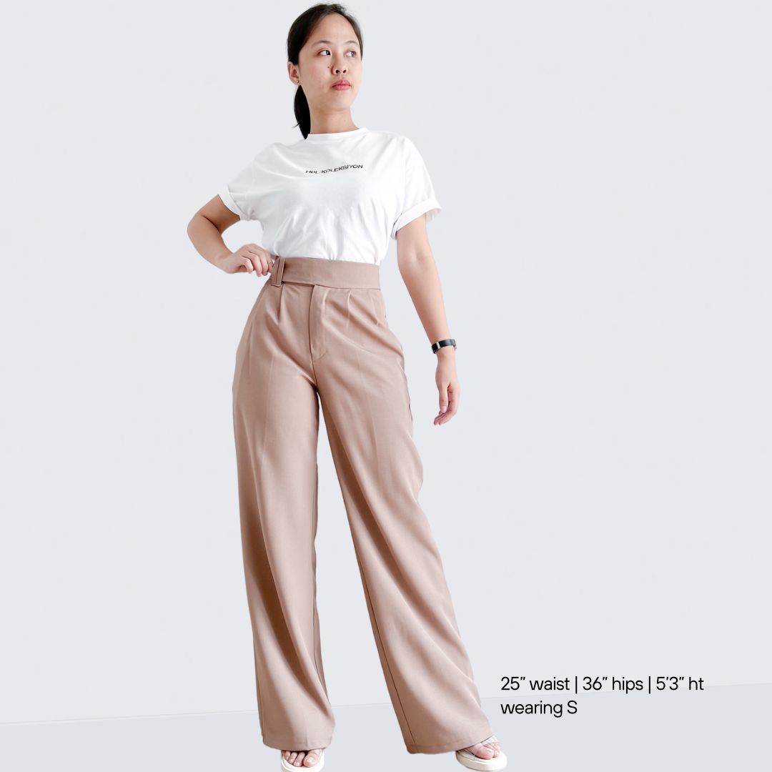 Siena Pleated Relaxed Straight Pants