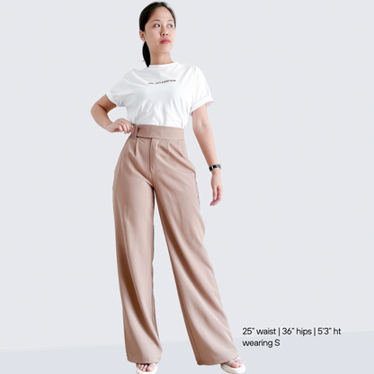 Siena Pleated Relaxed Straight Pants