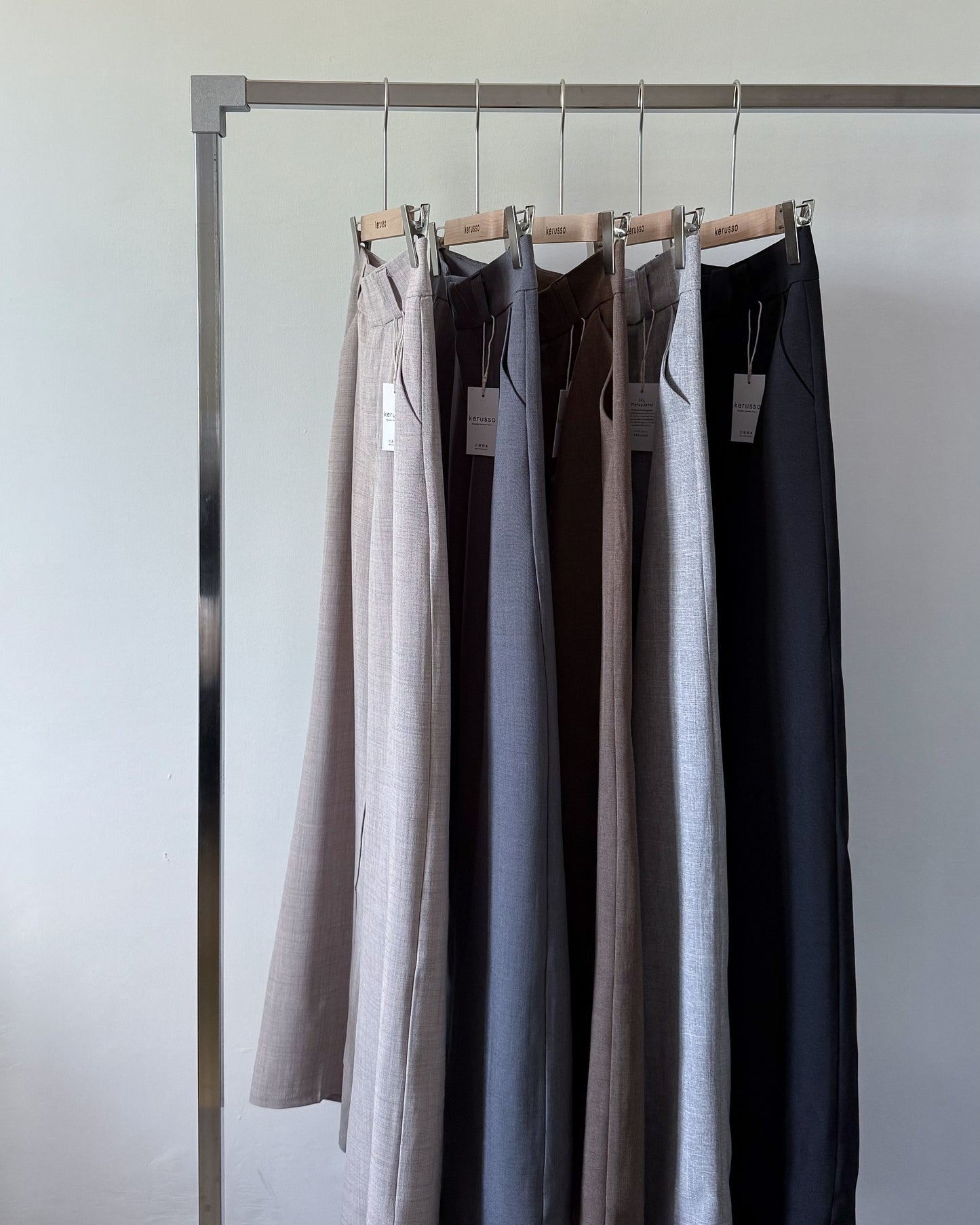 Ezra Linen Blend Wide Pants