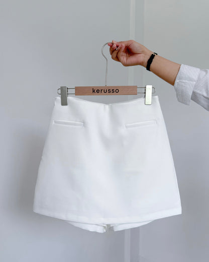 Thalia Tailored Skort with Pockets