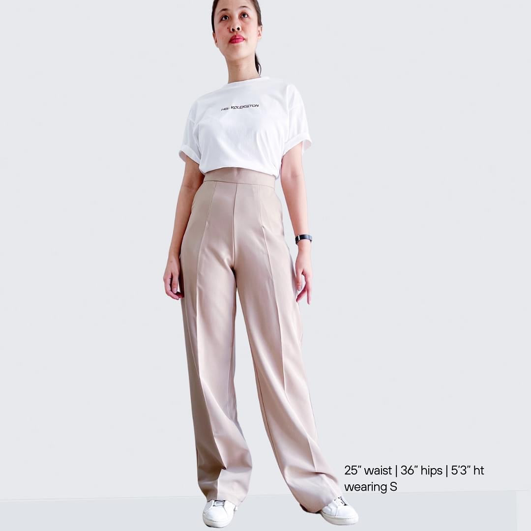 Madonna Pleated Straight Pants