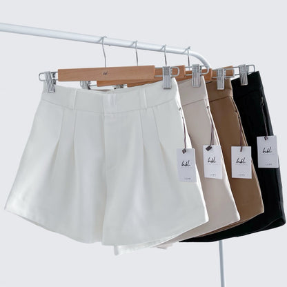 Misty Pleated Casual Shorts
