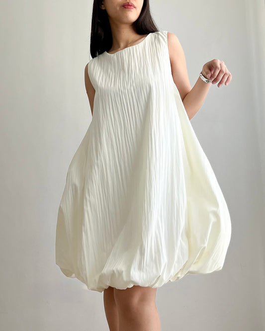 Belle Premium Bubble Hem Sleeveless Dress