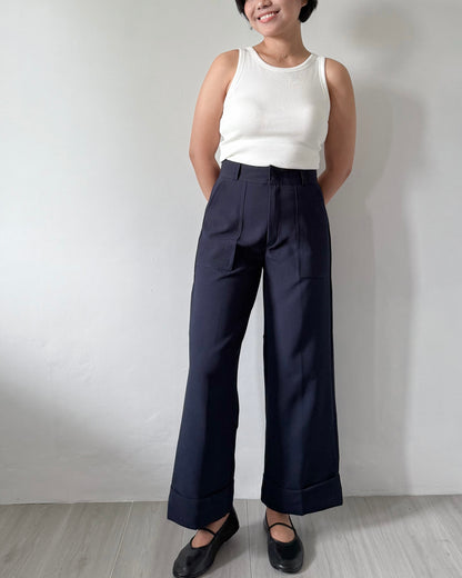 Faith Wide Straight Culottes Pants