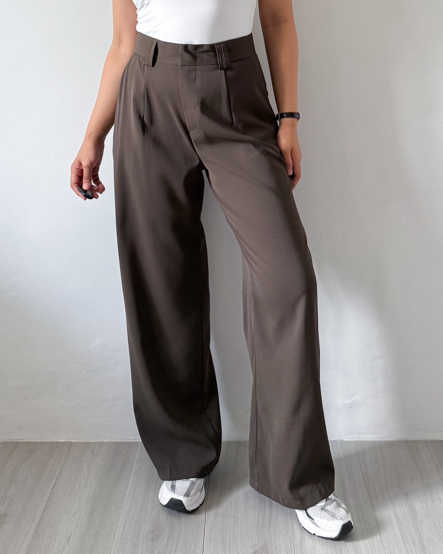 Mary Pleated Relaxed Wide Pants