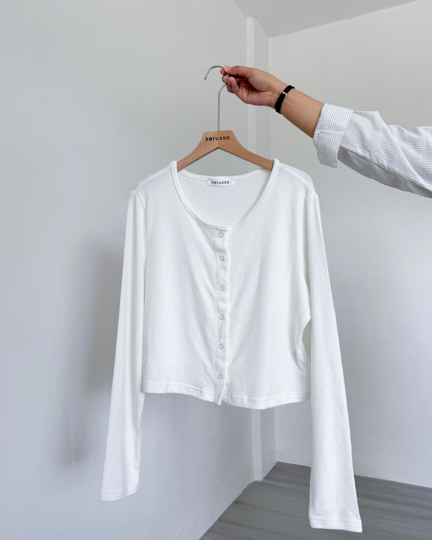 Alice Cropped Lightweight Cardigan