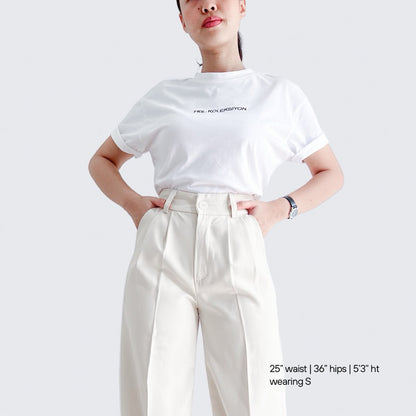 Katy Pleated Relaxed Straight Pants
