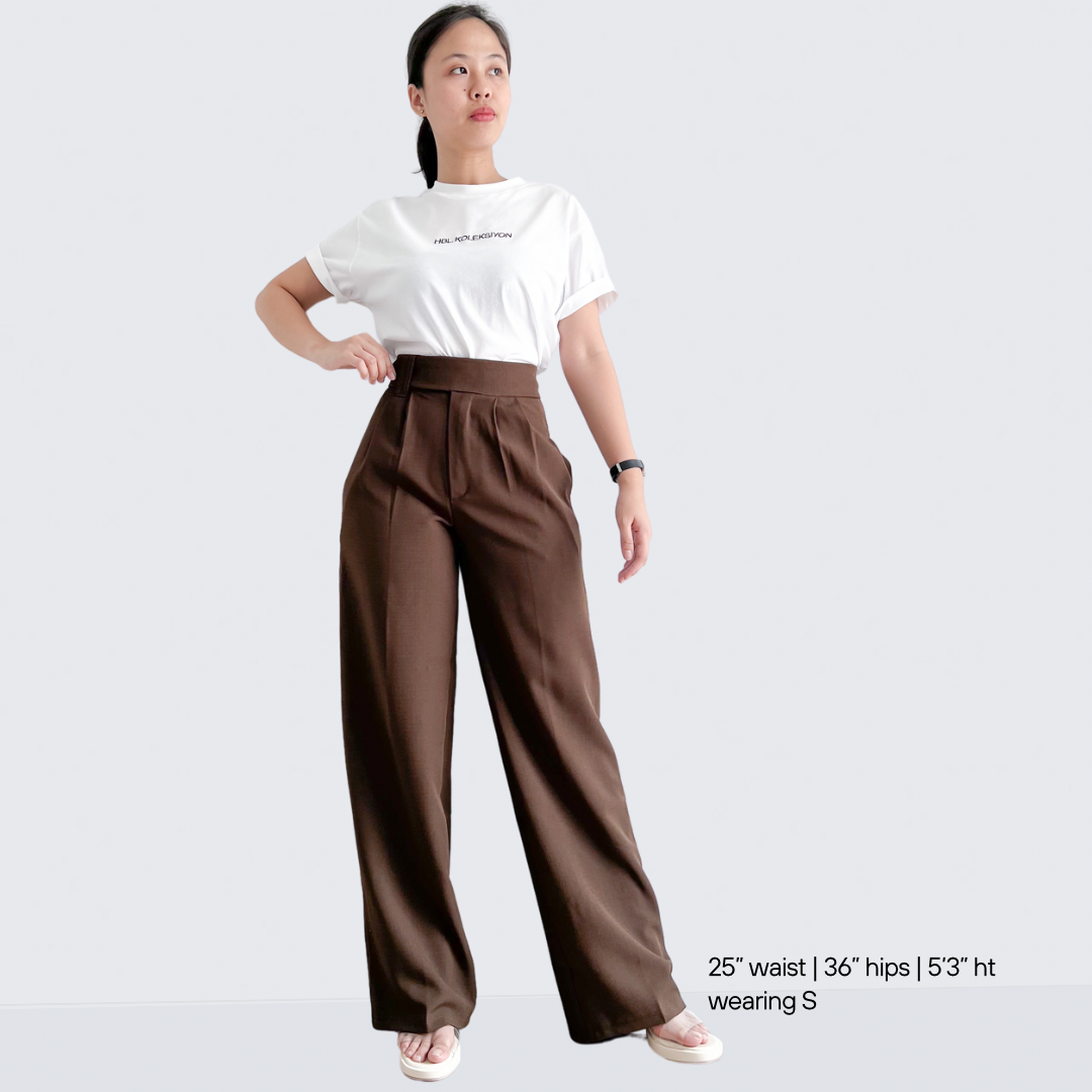 Siena Pleated Relaxed Straight Pants