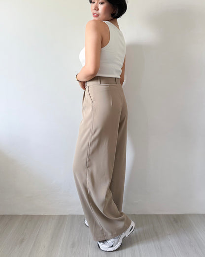 Bernice Pleated Relaxed Wide Pants