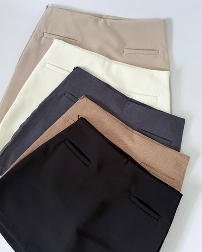 Thalia Tailored Skort with Pockets