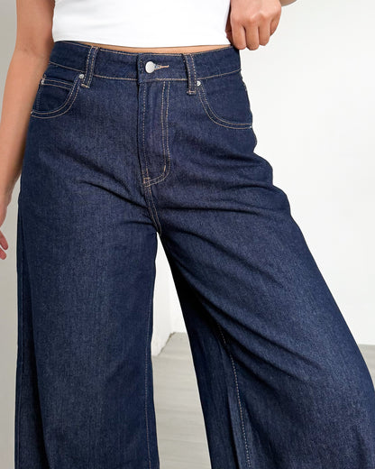 Tala Wide Leg Denim Jeans