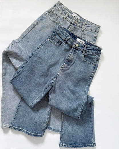 Elle Flared High Waisted Denim Jeans