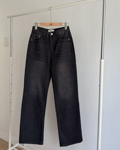 Rio Hard Denim Straight Jeans