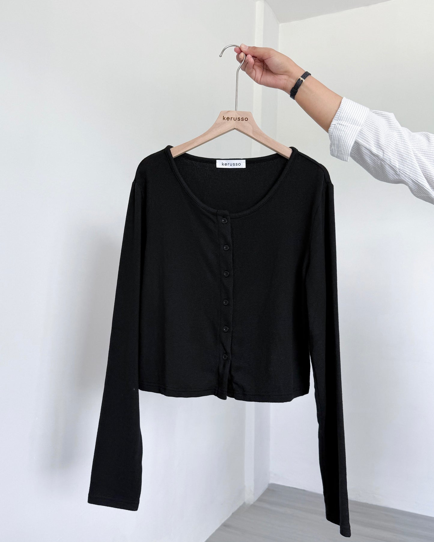 Alice Cropped Lightweight Cardigan