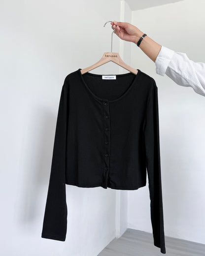 Alice Cropped Lightweight Cardigan