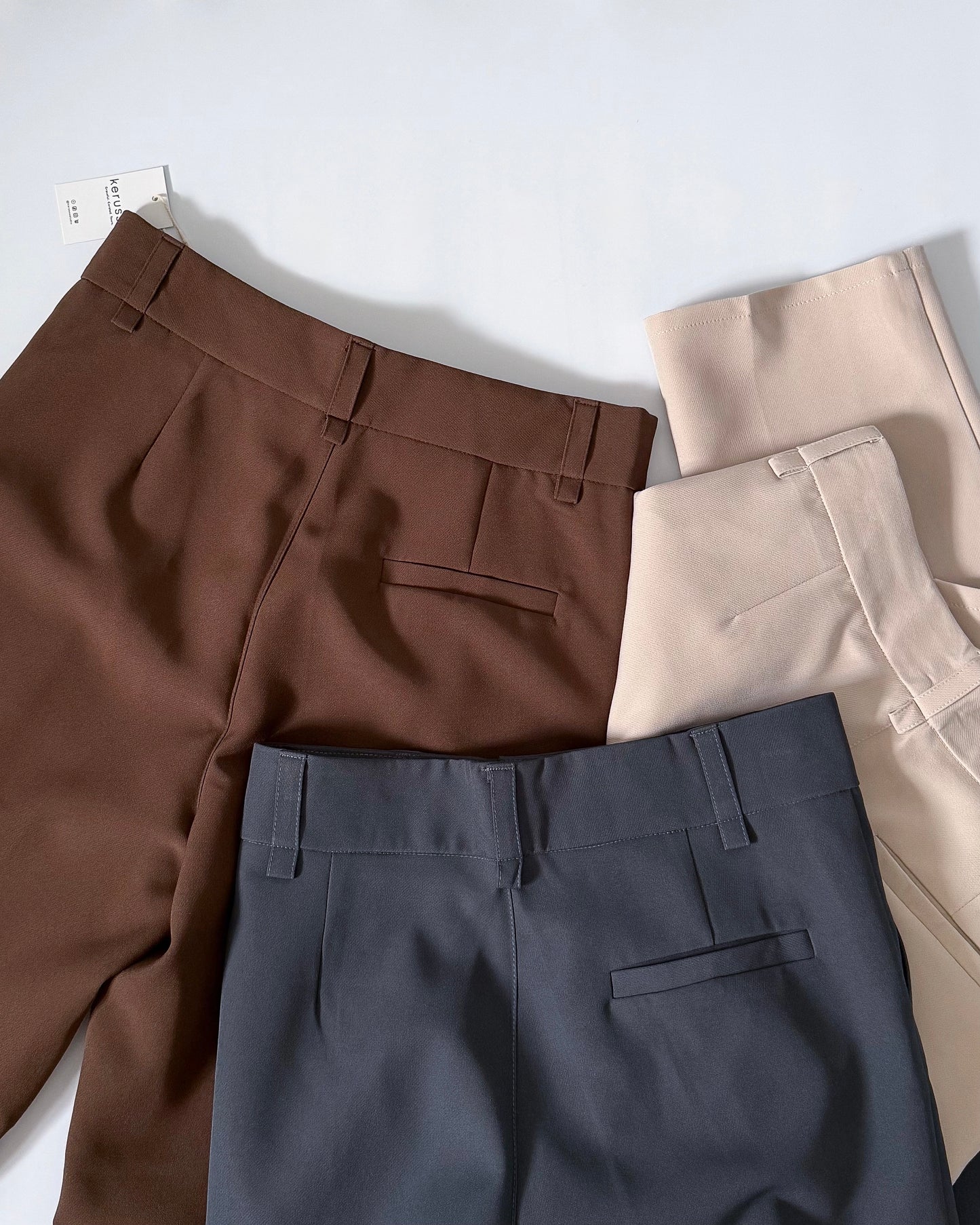 Ruth Pleated Tapered Ankle Pants